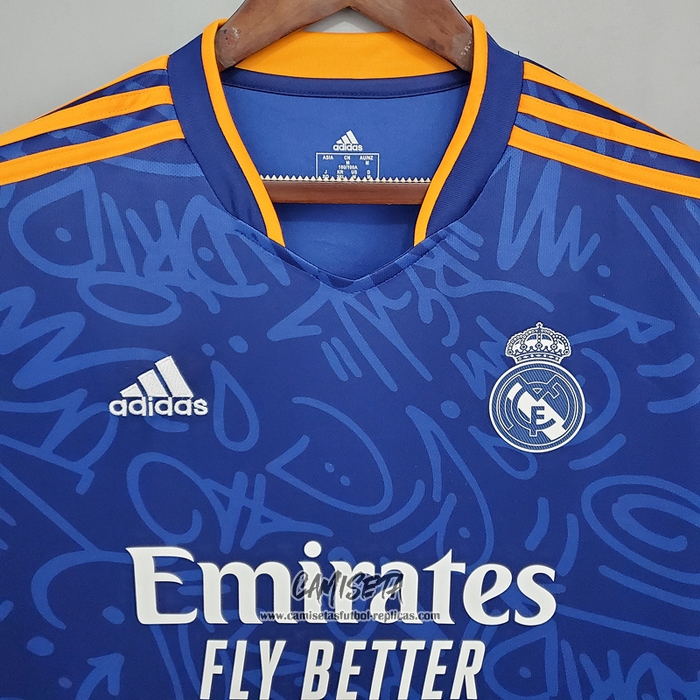 Segunda Camiseta Real Madrid 2021-2022